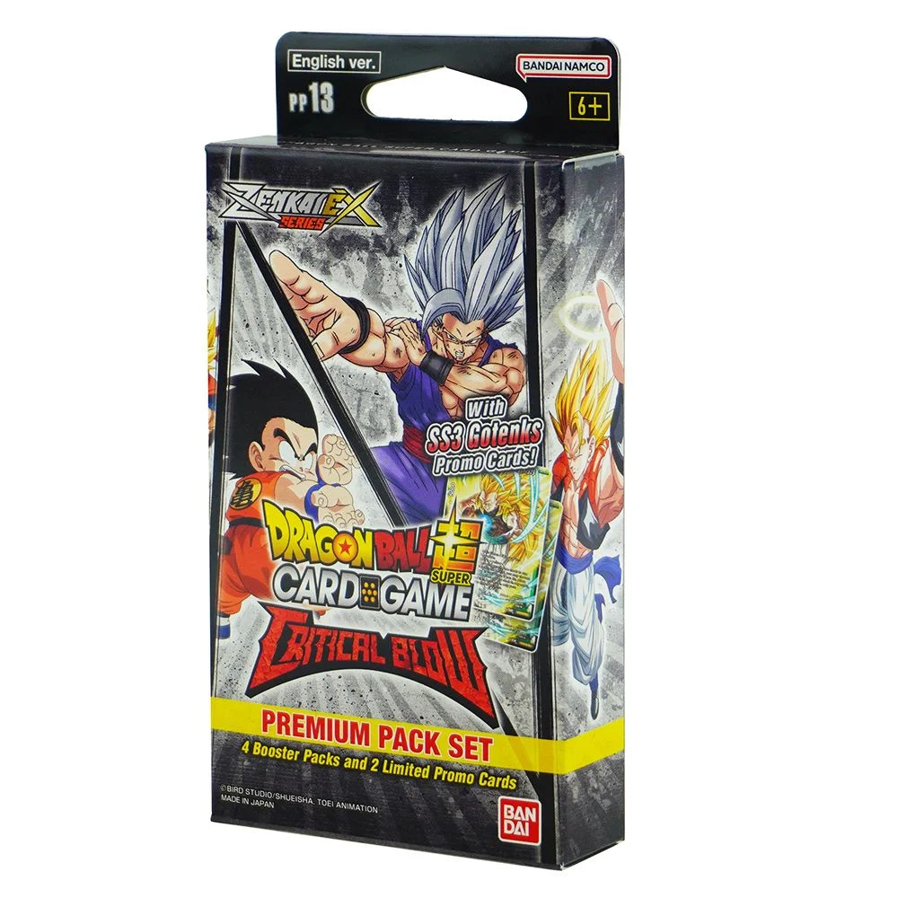 Noutati - Dragon Ball Super Card Game – Critical Blow Premium Pack PP13