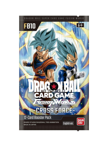 Trading Card Games - Dragon Ball Super Card Game Fusion World Cross Force FB10 Booster