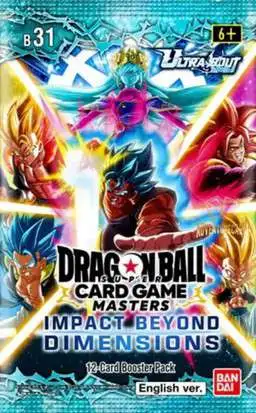 Trading Card Games - Dragon Ball Super Card Game Masters Ultra Bout B31 Booster Pack (EN)