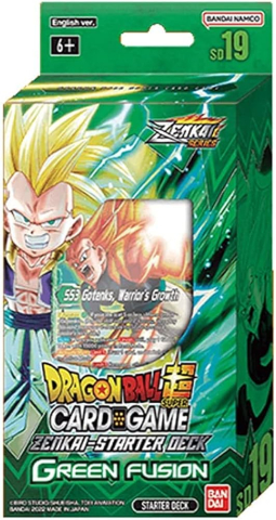 Trading Card Games - Dragon Ball Super Card Game – Zenkai Series Green Fusion Starter Deck SD19