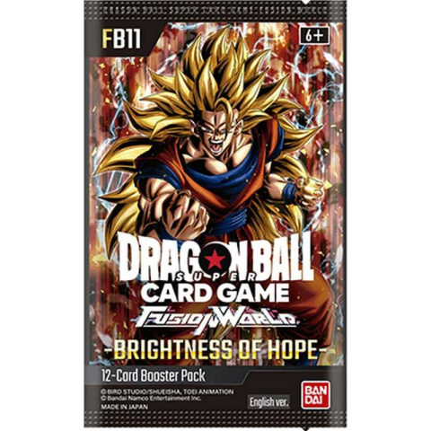 DragonBallZ - Dragon Ball Super Fusion World FB11 Brightness of Hope Booster 12 carti EN