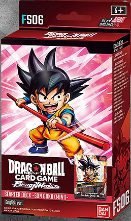 Noutati - Dragon Ball Super Fusion World Starter Deck FS06 Son Goku Mini