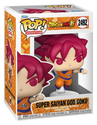 Collectibles - Dragon Ball Super POP! Animation Vinyl Figure Goku (Red) 9 cm
