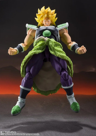 PRECOMENZI - Dragon Ball Super S.H.Figuarts Action Figure Broly -Super- 19 cm