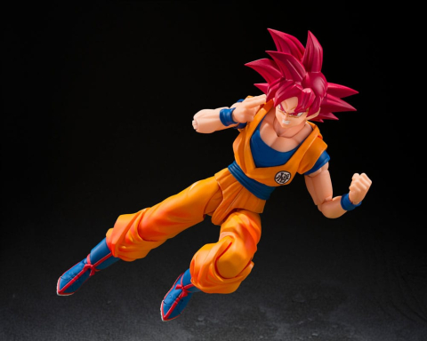 Dragon Ball Super S.H.Figuarts Action Figure Super Saiyan God Son Guko (God Aura) 15 cm [3]