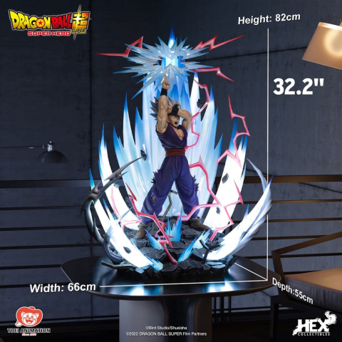 Dragon Ball Super: Super Hero 1/4 Statue Son Gohan 82 cm [1]