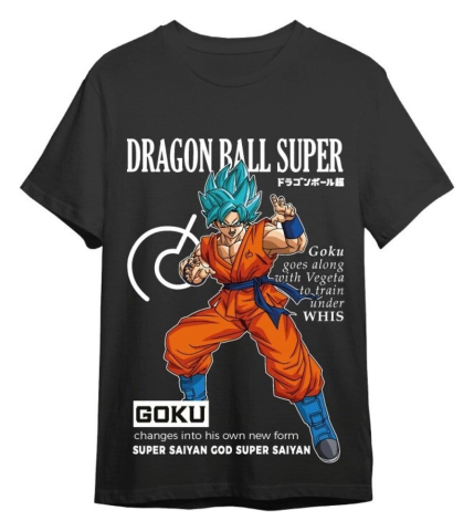 PRECOMENZI - Dragon Ball Super T-Shirt Goku Training Black Size XXL