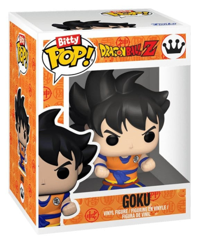 PRECOMENZI - Dragon Ball Z Bitty POP! & Accessory Vinyl Figure 2-Pack Goku w/KCHN 2 cm