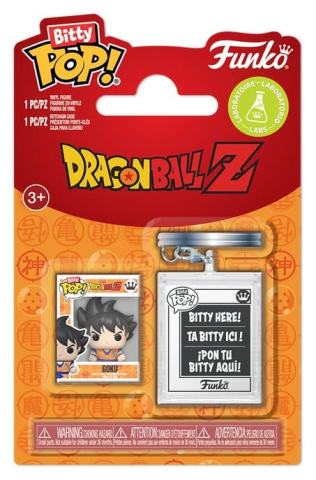 Dragon Ball Z Bitty POP! & Accessory Vinyl Figure 2-Pack Goku w/KCHN 2 cm [2]