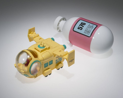 Dragon Ball Z Changearts Action Figure Hoi-Poi Capsule No. 576 Bulma's Airplane 8 cm [1]