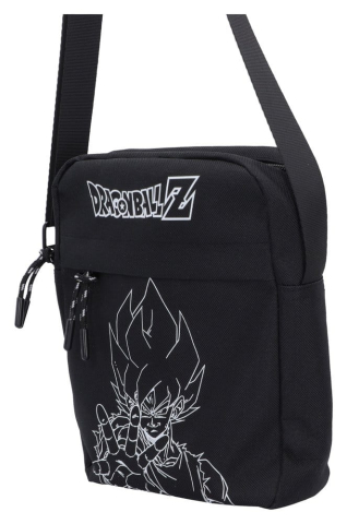Fashion & Accessories - Dragon Ball Z Crossbody Bag Super Saiyan Goku (Black) 23 cm