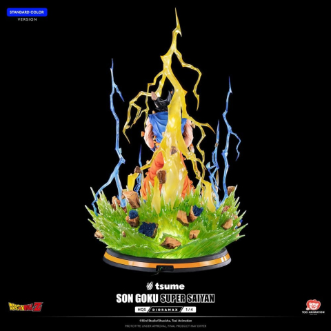 Dragon Ball Z HQS Dioramax Figure 1/4 Son Goku Super Saiyan 51 cm [9]
