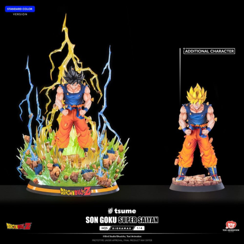 PRECOMENZI - Dragon Ball Z HQS Dioramax Figure 1/4 Son Goku Super Saiyan 51 cm