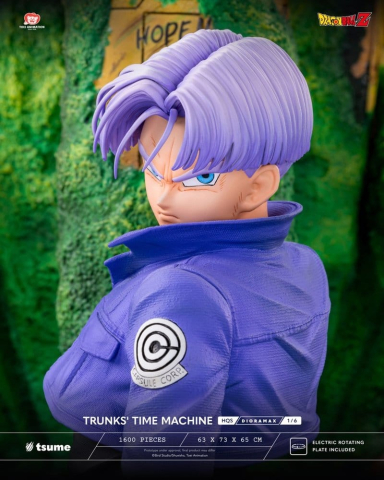 Dragon Ball Z HQS Dioramax Figure 1/6 Trunks' Time Machine [0]