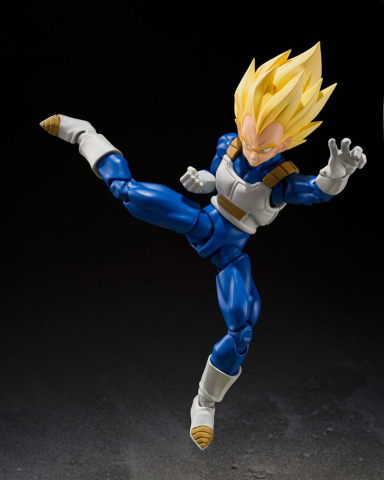 Dragon Ball Z S.H.Figuarts Action Figure Super Saiyan Vegeta (Dangerous Pride) 14 cm [3]