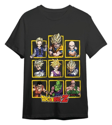 PRECOMENZI - Dragon Ball Z T-Shirt Characters Black Size XXL