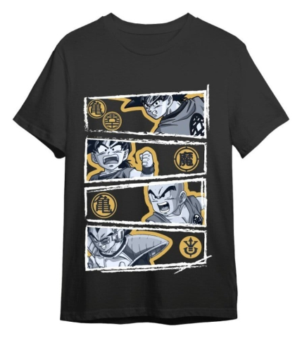 PRECOMENZI - Dragon Ball Z T-Shirt Vegeta Black