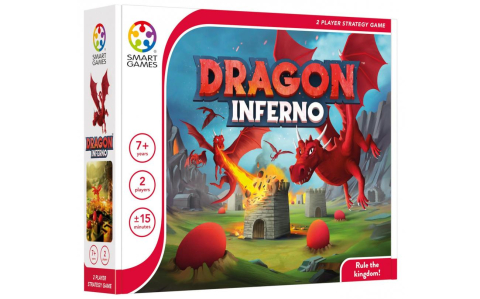 Smart Games - Dragon Inferno Joc de Strategie pentru 2 Jucatori