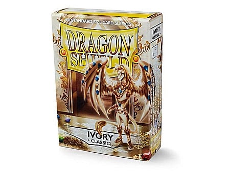 Accesorii jocuri de societate - Dragon Shield 60 Classic - Ivory (60 Sleeves)