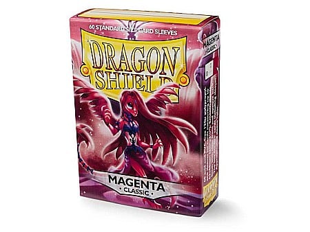 Accesorii jocuri de societate - Dragon Shield 60 Classic - Magenta (60 Sleeves)