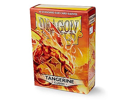 Accesorii jocuri de societate - Dragon Shield 60 Classic - Tangerine (60 Sleeves)
