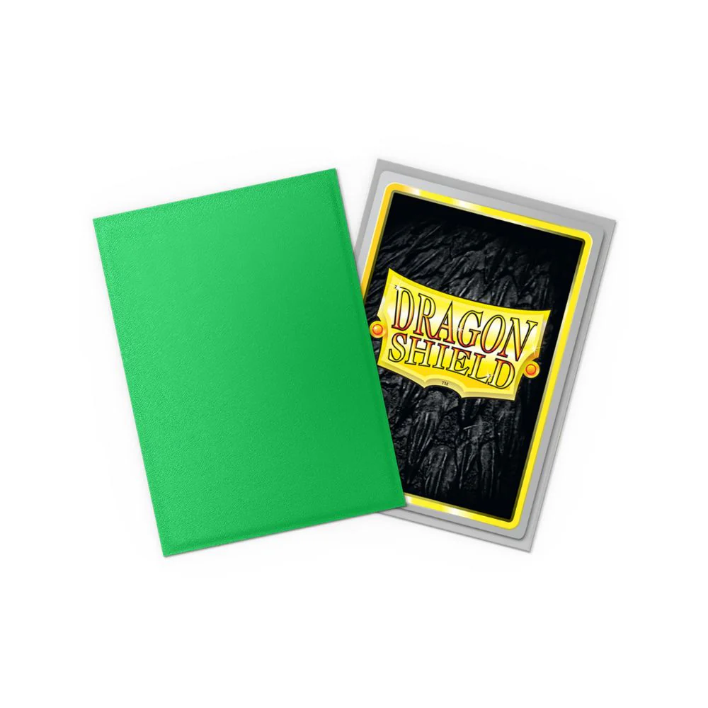 Dragon Shield Apple Green & Silver Matte Dual Card Sleeves (100) [1]
