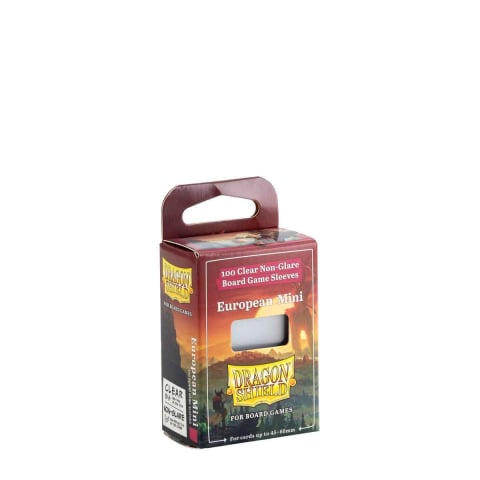 Board Games - Dragon Shield Board Game Sleeves - European Mini (100 Sleeves)