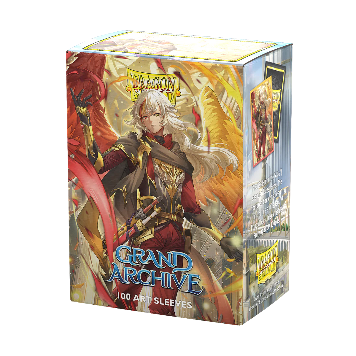 Board Games - Dragon Shield Grand Archive Azrael Matte Dual Art Sleeves 100 buc