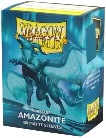 Trading Card Games - Dragon Shield Matte Amazonite Sleeves 100 buc – Standard Size