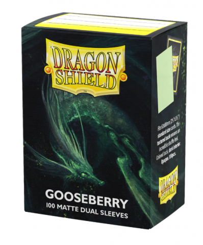 Accesorii pentru boardgames - Dragon Shield Matte Dual Gooseberry