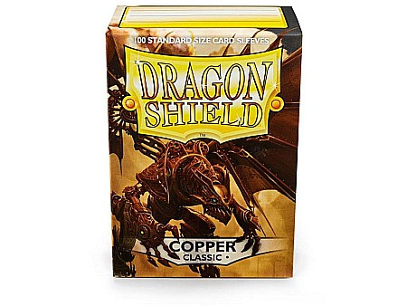 Accesorii jocuri de societate - Dragon Shield Standard Sleeves - Copper
