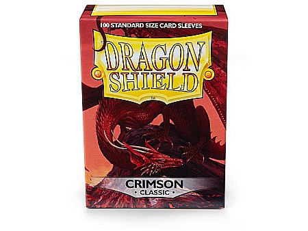 Accesorii jocuri de societate - Dragon Shield Standard Sleeves - Crimson