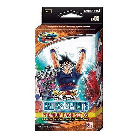 DragonBallZ - DragonBall Super Card Game - Premium Pack Cross Spirits PP05
