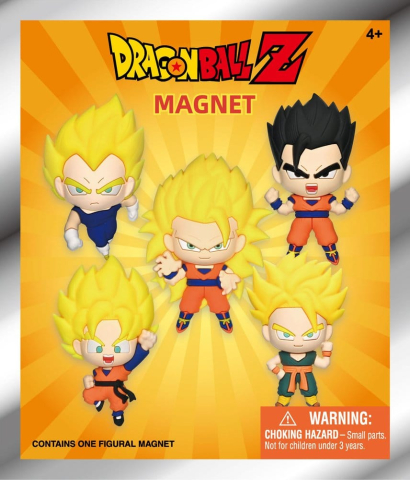 Casa si Cadouri - Dragonball Z 3D Foam Magnets Series 1 Blind Bag Display (12)