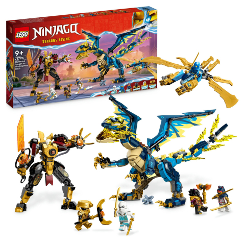 LEGO - Dragonul Elemental vs. Robotul Imparatesei