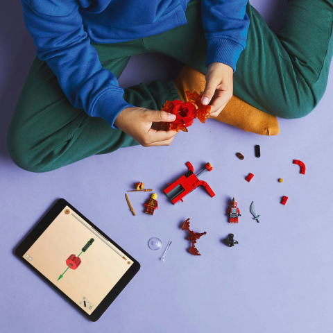 LEGO NINJAGO Dragonul Spinjitzu rotitor al lui Kai 71823 [3]