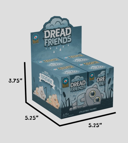 Dread Friends Mini Figures S1 4 cm Blind Box Display (4) [7]