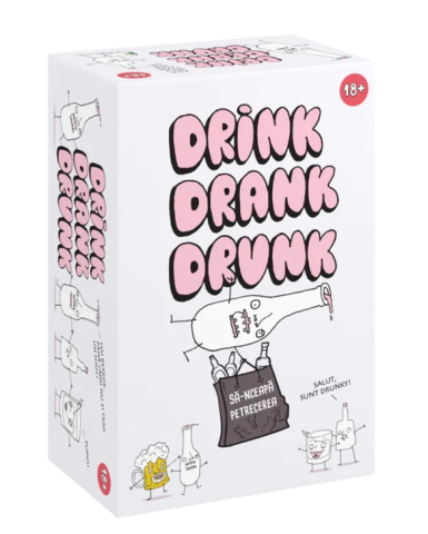 Board Games - Drink Drank Drunk – Joc de baut pentru petreceri (+18 ani)