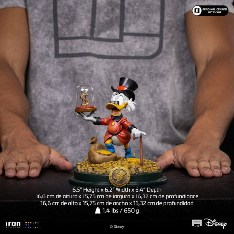 Duck Tales Art Scale Statue 1/10 Uncle Scrooge McDuck 17 cm [0]