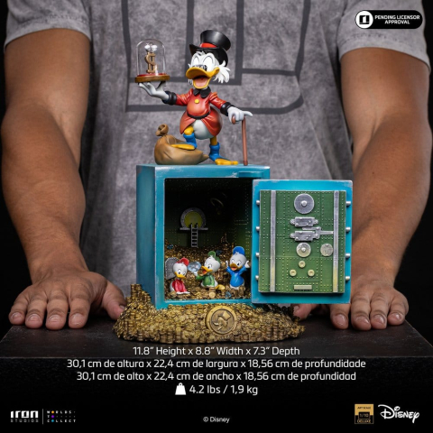 Duck Tales Art Scale Statue 1/10 Uncle Scrooge McDuck and Nephews 30 cm [0]