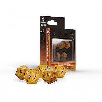 Zaruri - Dune: Adventures in the Imperium Dice Set: Arrakis