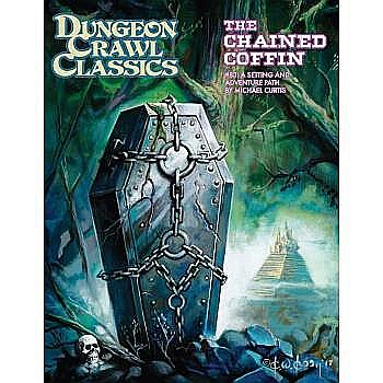 Board Games - Dungeon Crawl Classics #83: The Chained Coffin (DCC RPG Adv., Hardback)