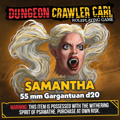Dungeon Crawler Carl Dice d20 Samantha 5.5 cm [2]