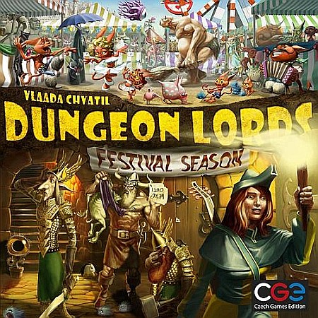 Board Games - Dungeon Lords: Festival Season