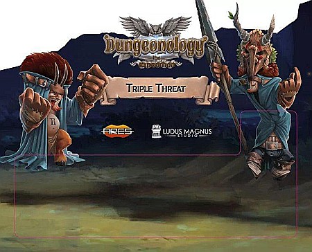 Extensii boardgames - Dungeonology - Triple Threat