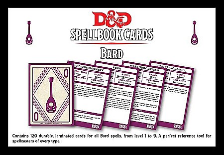Dungeons and Dragons 5th edition RPG Spellbook Bard [1]