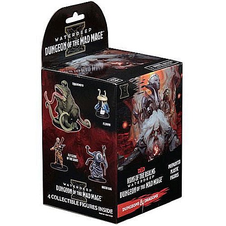 Dungeons and Dragons - Dungeons and Dragons Fantasy Miniatures: Waterdeep Dungeon of the Mad Mage - Booster Pack