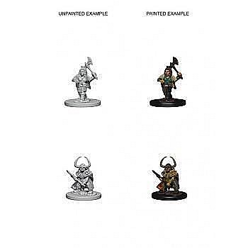 Dungeons and Dragons - Dungeons and Dragons Nolzurs Marvelous Miniatures - Dwarf Female Barbarian
