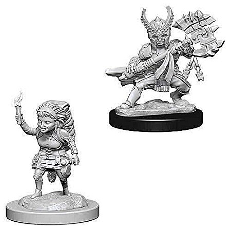 Dungeons and Dragons - Dungeons and Dragons: Nolzurs Marvelous Miniatures: Female Halfing Fighter
