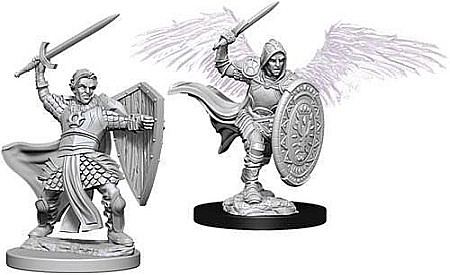 Dungeons and Dragons - Dungeons and Dragons: Nolzurs Marvelous Unpainted Miniatures - Aasimar Male Paladin